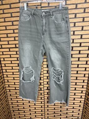 Vervet Olive Green Crop Jeans Size 28